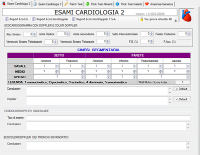 Cartella Clinica Cardiologia